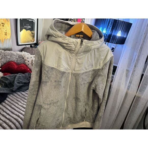 The North Face OSO Osito Purple Hooded Jacket xxl/2xl plus sized - Picture 3 of 8